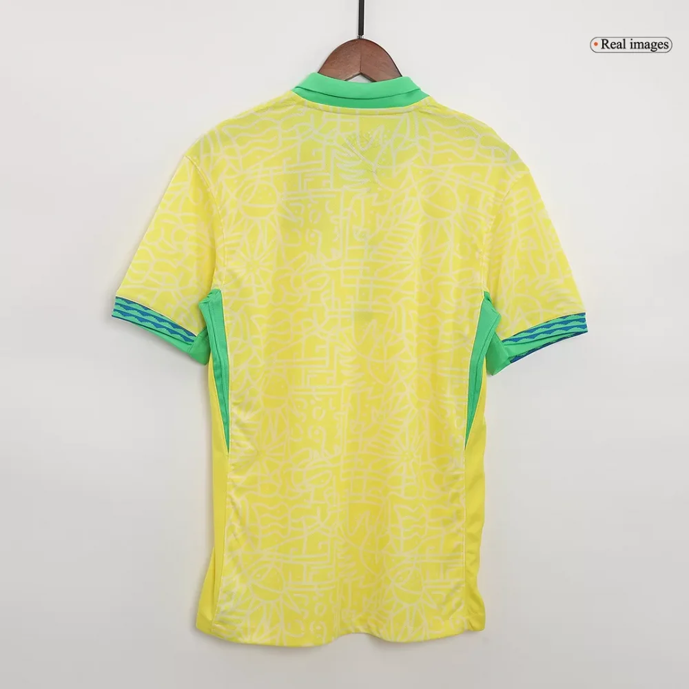 Brazil Home Soccer Jersey - Image 9