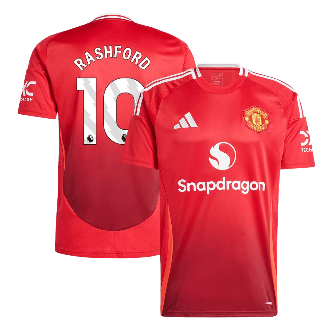 RASHFORD #10 Manchester United Home Soccer Jersey