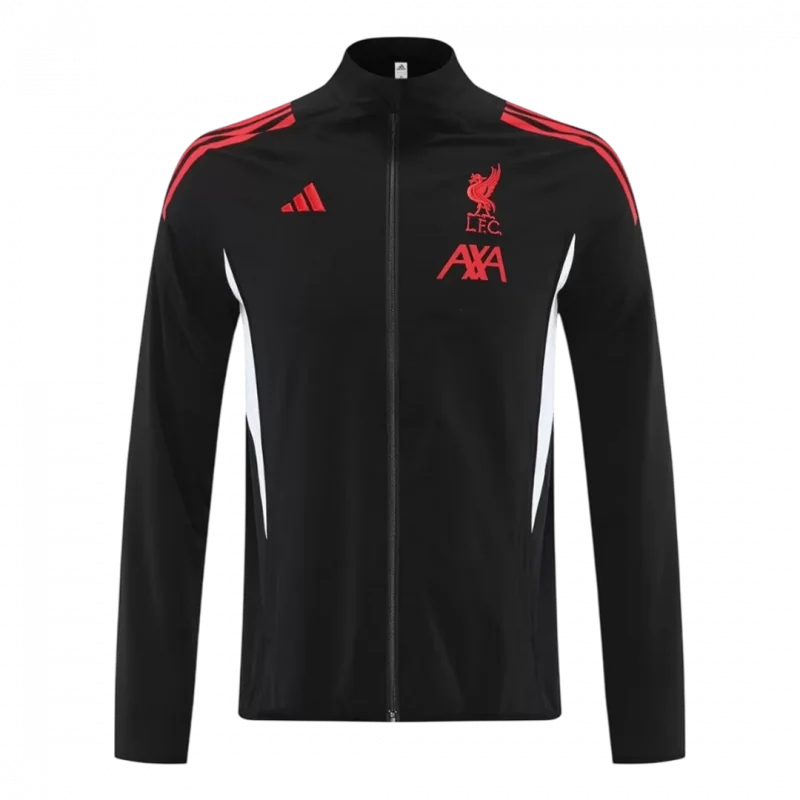 Liverpool Windbreaker Jacket 2025/26 - Black