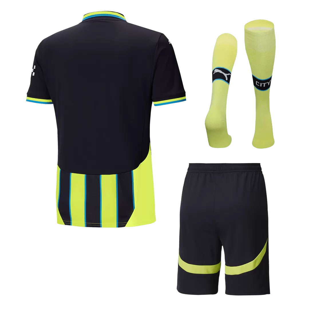 Manchester City Away Jerseys Full Kit - Image 2
