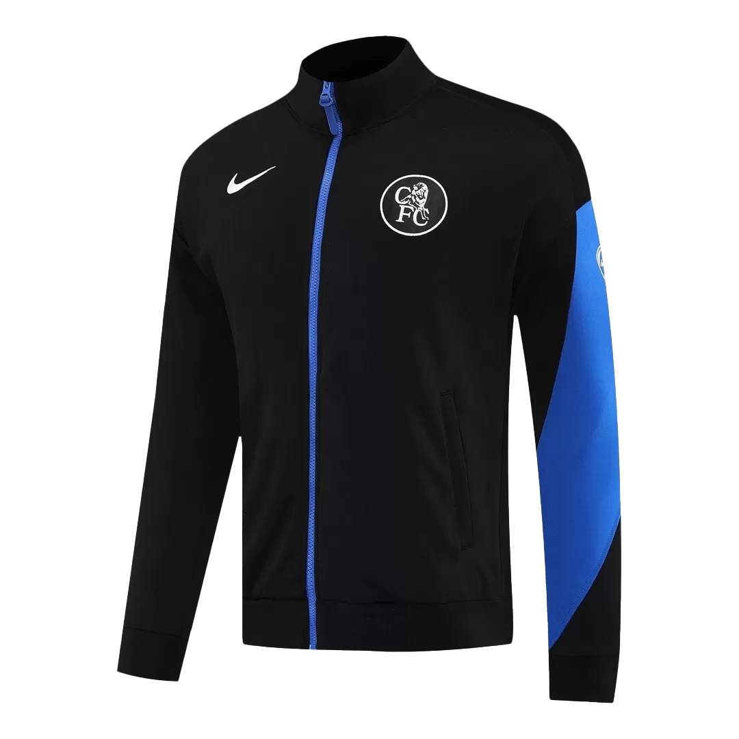 Chelsea Track Jacket 2025/26 - Black - Image 2