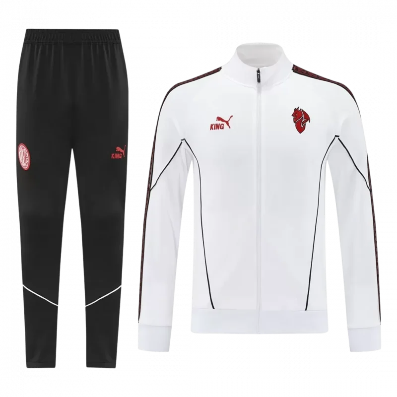 AC Milan Jacket Tracksuit 2025/26 White
