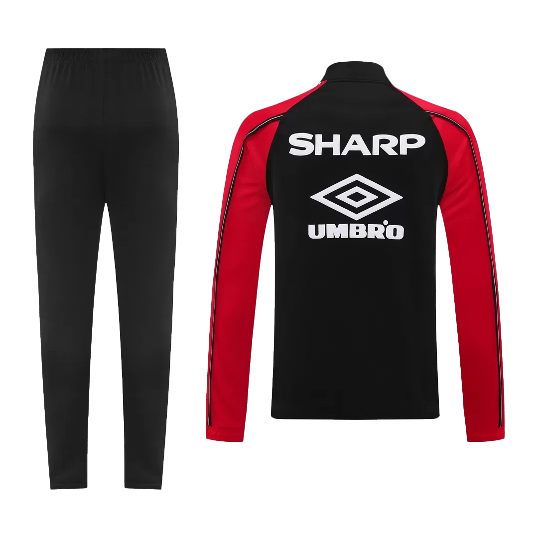 Manchester United Jacket Tracksuit 2025/26 Red&Black - Image 3