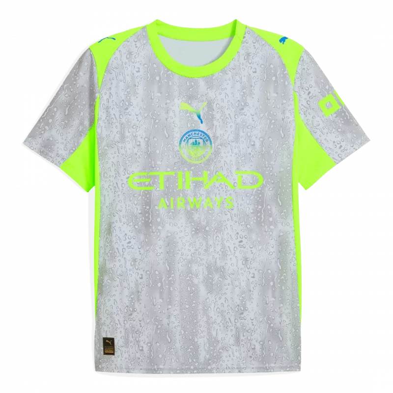 Manchester City Third Away Soccer Jersey 2025/26