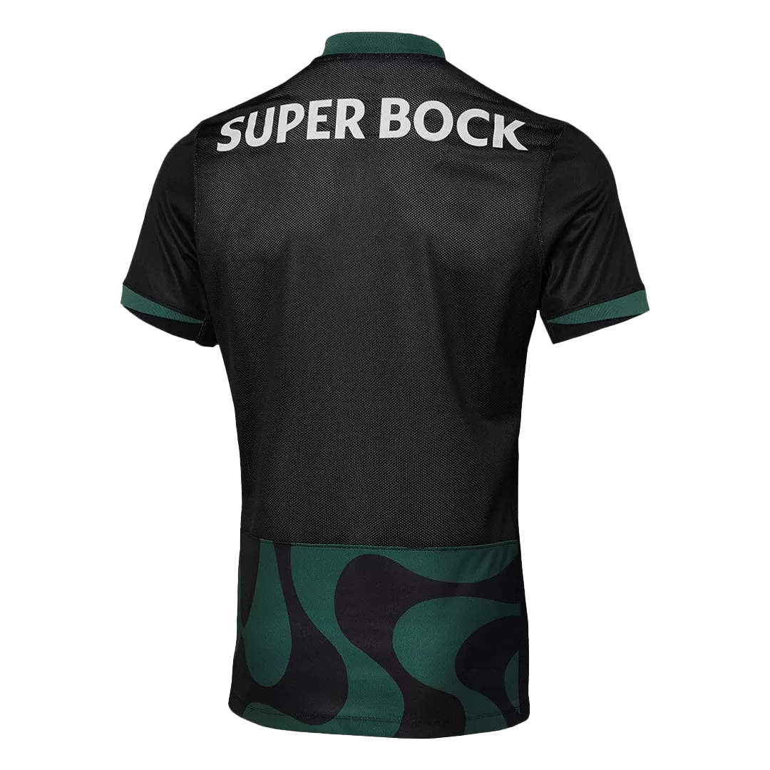 Sporting CP Alternative Soccer Jersey 2025/26 Black - Image 2