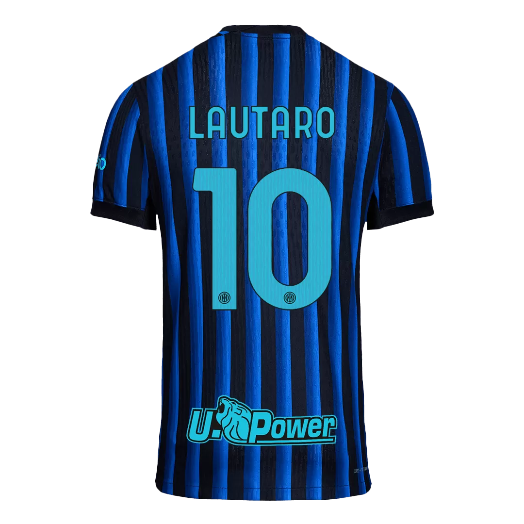 LAUTARO #10 Inter Milan Home Authentic Soccer Jersey 2025/26 - Image 3