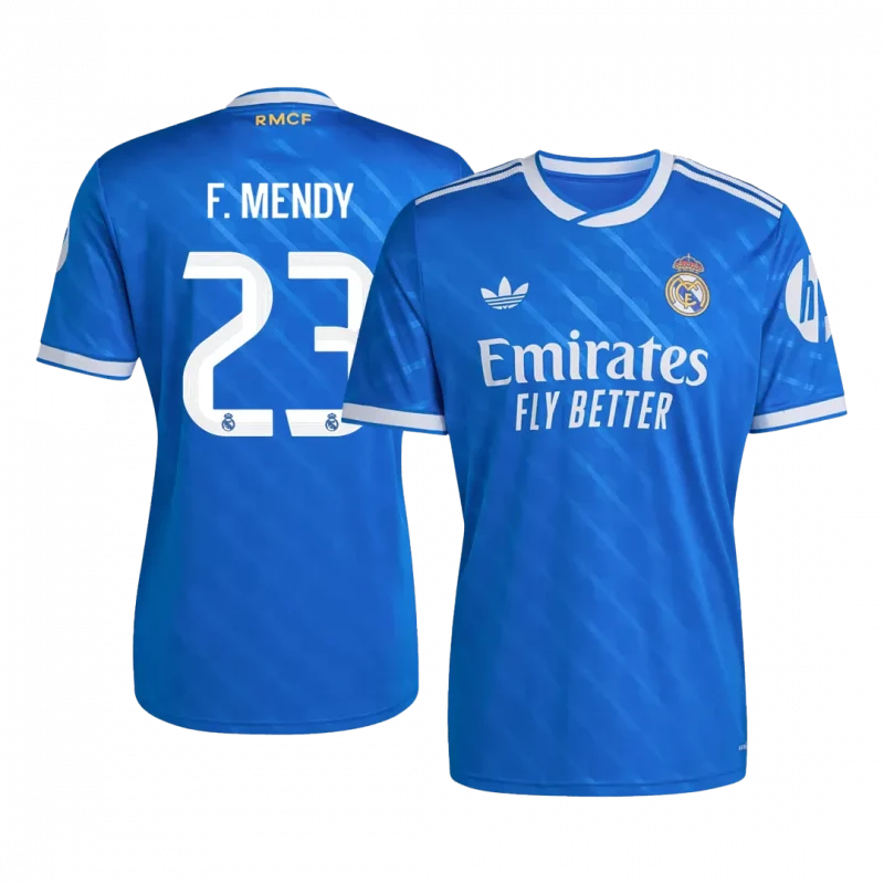 F. MENDY #23 Real Madrid Third Away Soccer Jersey 2025/26