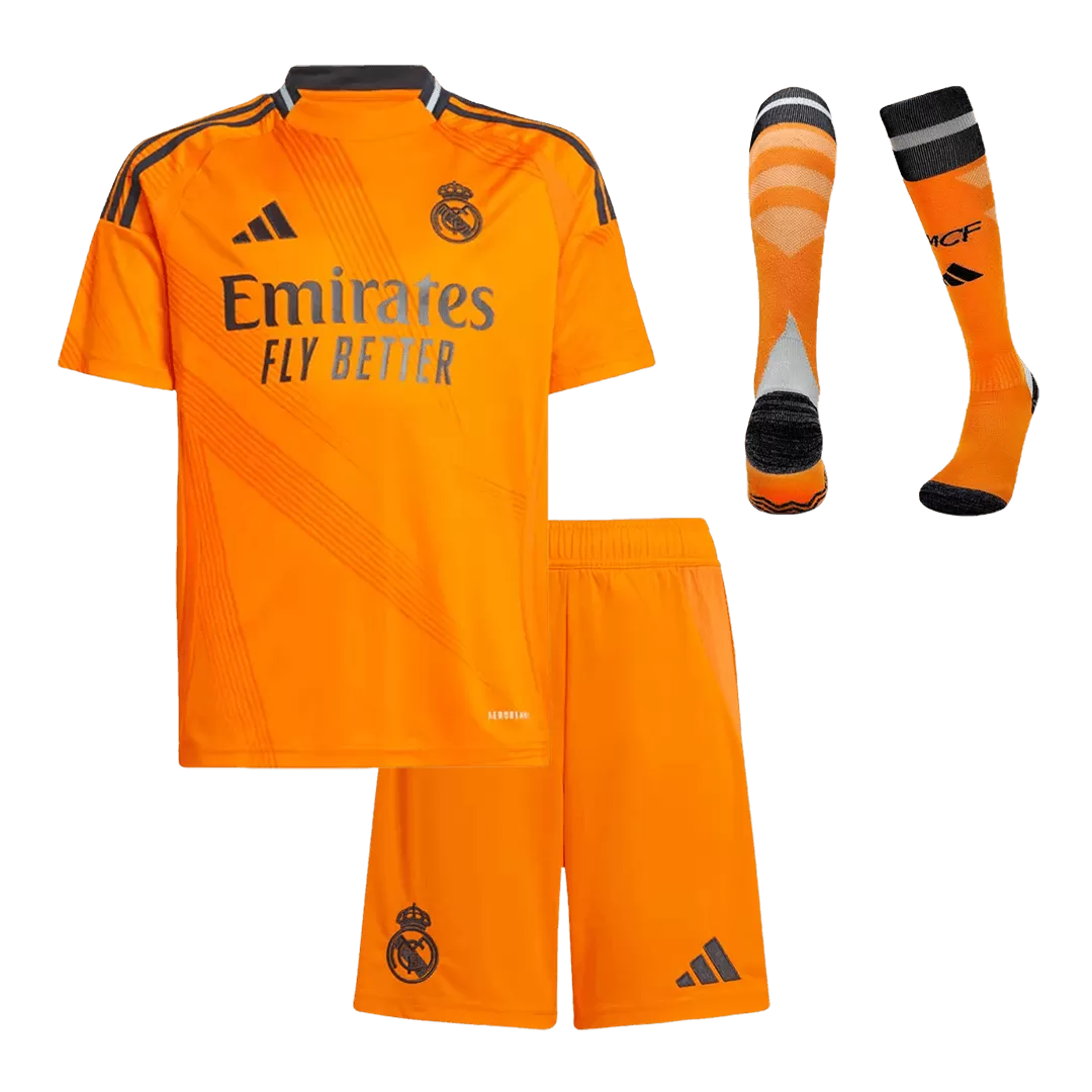 Real Madrid Away Kids Soccer Jerseys Full Kit