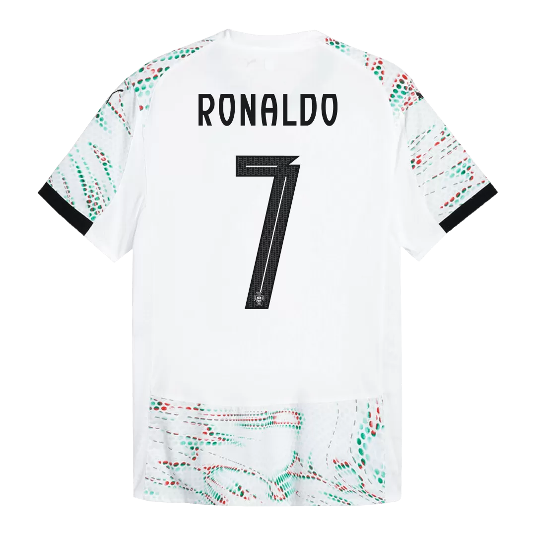 RONALDO #7 Portugal Away Authentic Soccer Jersey 2025 - Image 3