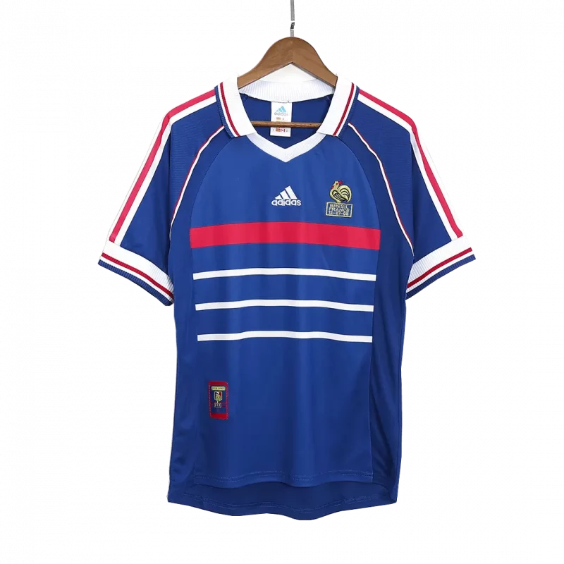 Vintage Soccer Jersey France Home 1998