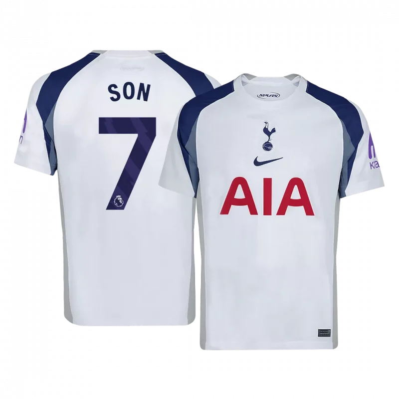 SON #7 Tottenham Hotspur Home Soccer Jersey 2025/26