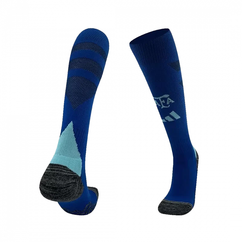 Argentina Away Soccer Socks Kids
