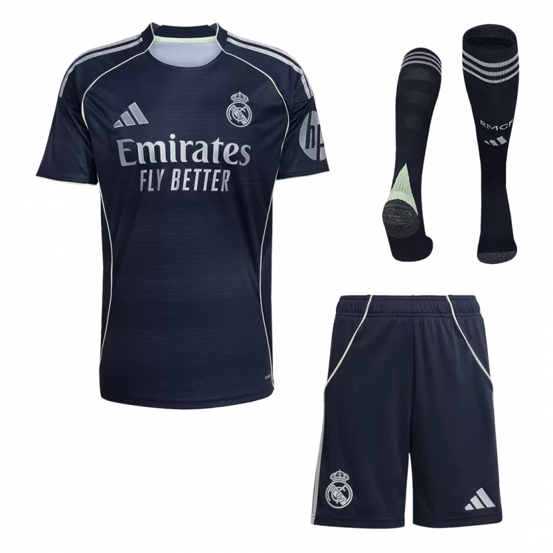 Real Madrid Away Jerseys Full Kit 2025/26