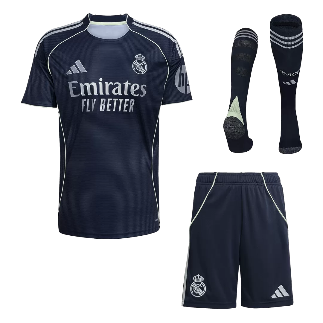 Real Madrid Away Jerseys Full Kit 2025/26