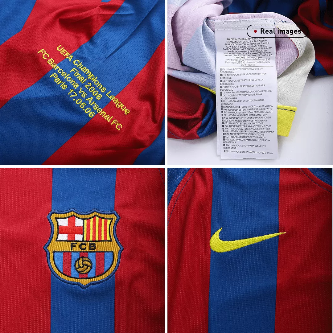 Vintage Soccer Jersey Barcelona Home 2005/06 - UCL Final - Image 7