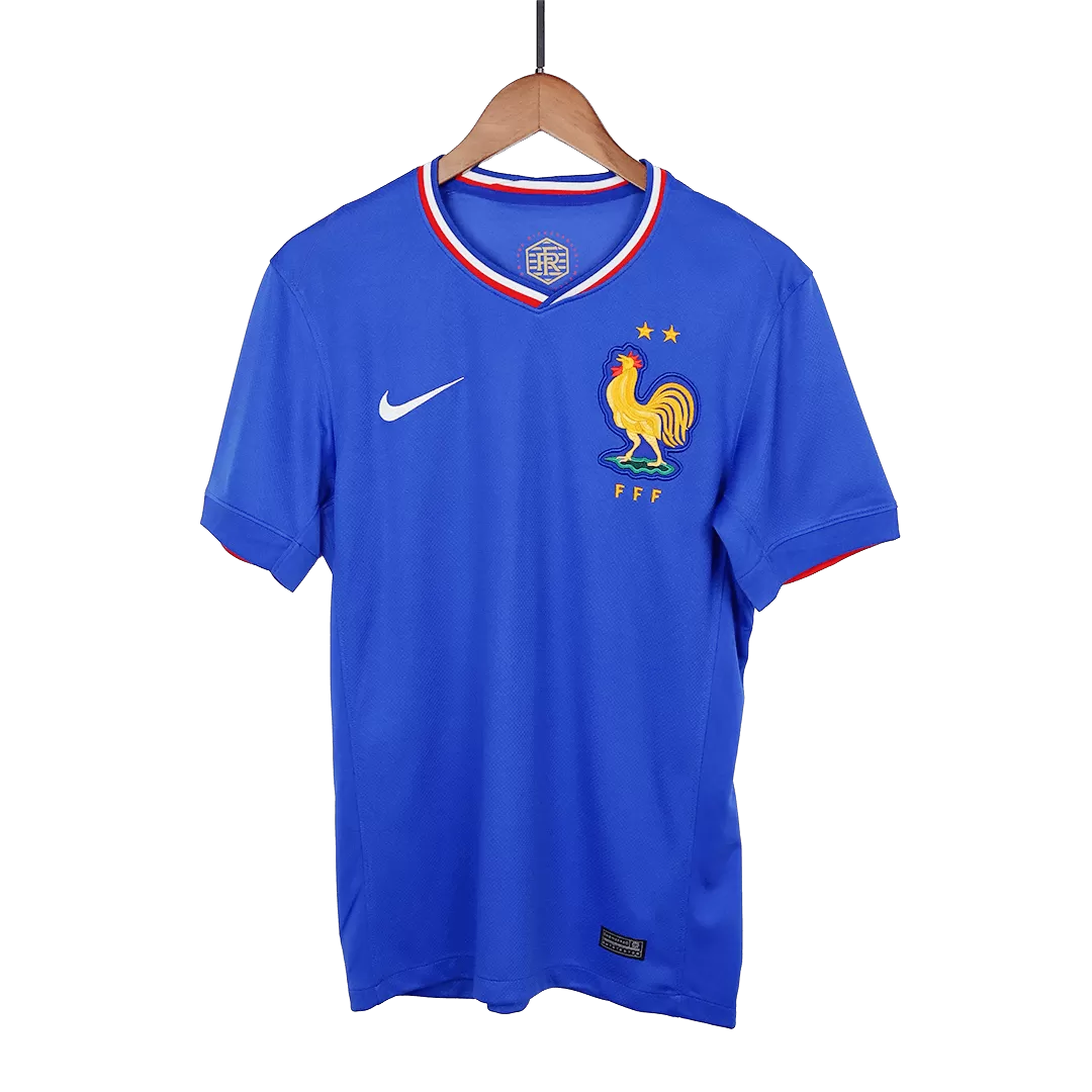 France Home Soccer Jersey EURO - Image 3
