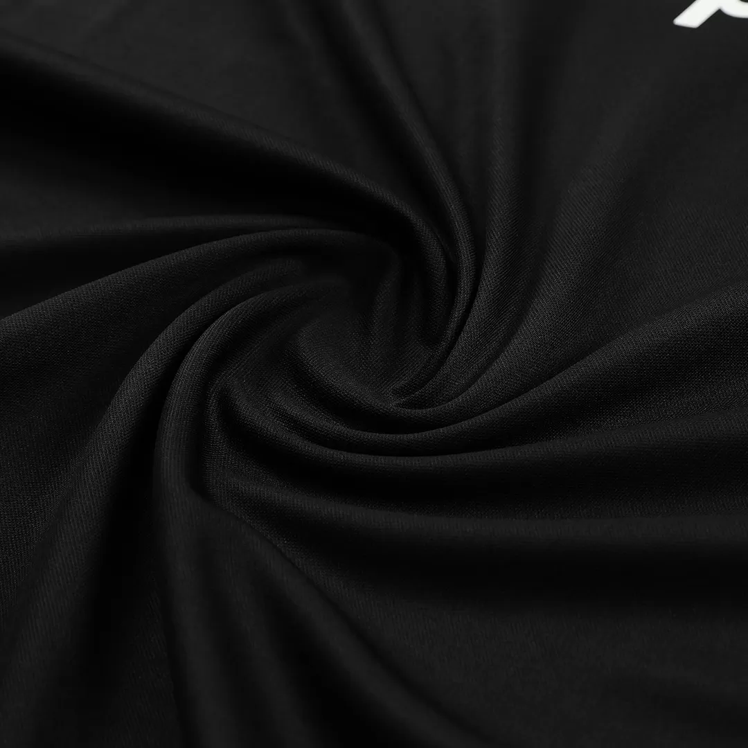 Barcelona Pre-Match Soccer Jersey Black - Image 7