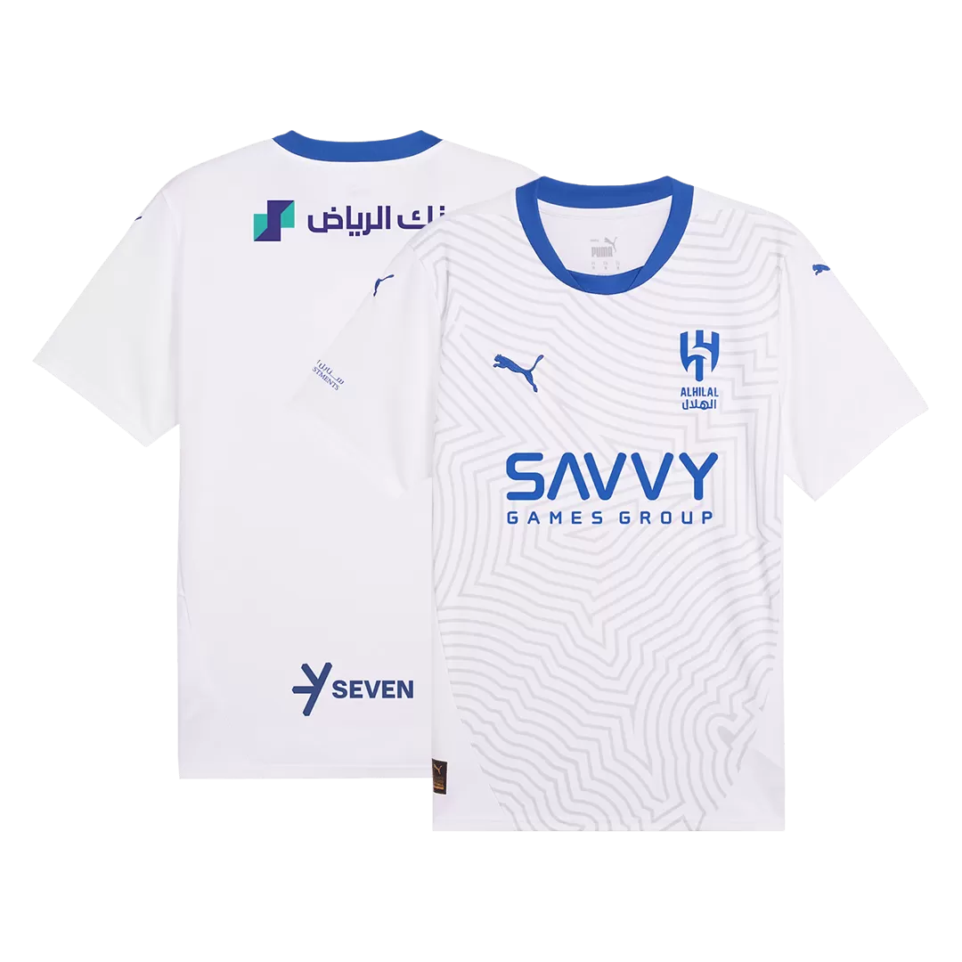 Al Hilal SFC Away Soccer Jersey - Image 18