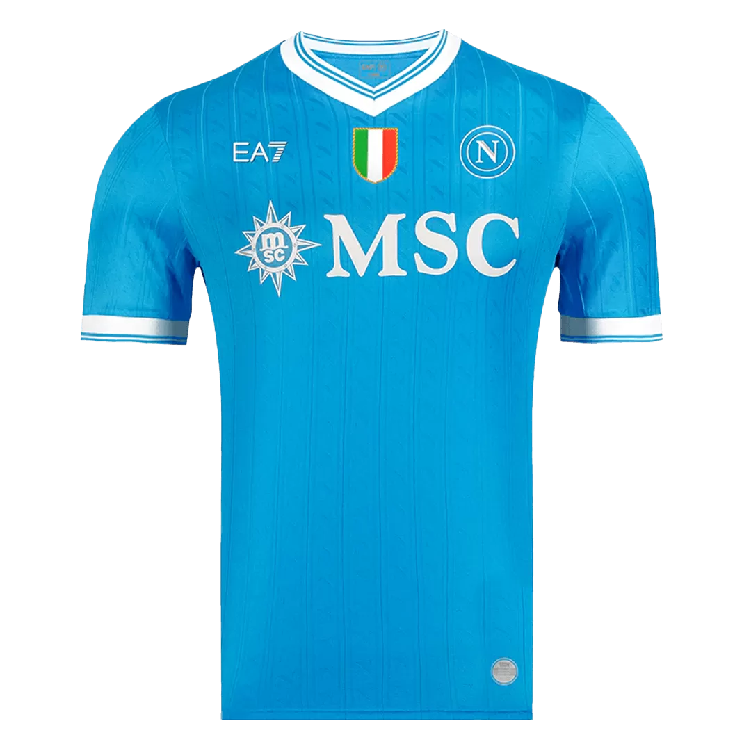 Napoli Home Authentic Soccer Jersey 2025/26 - Image 4