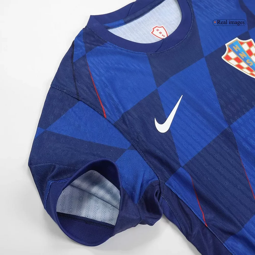 Croatia Away Authentic Soccer Jersey EURO - Image 9