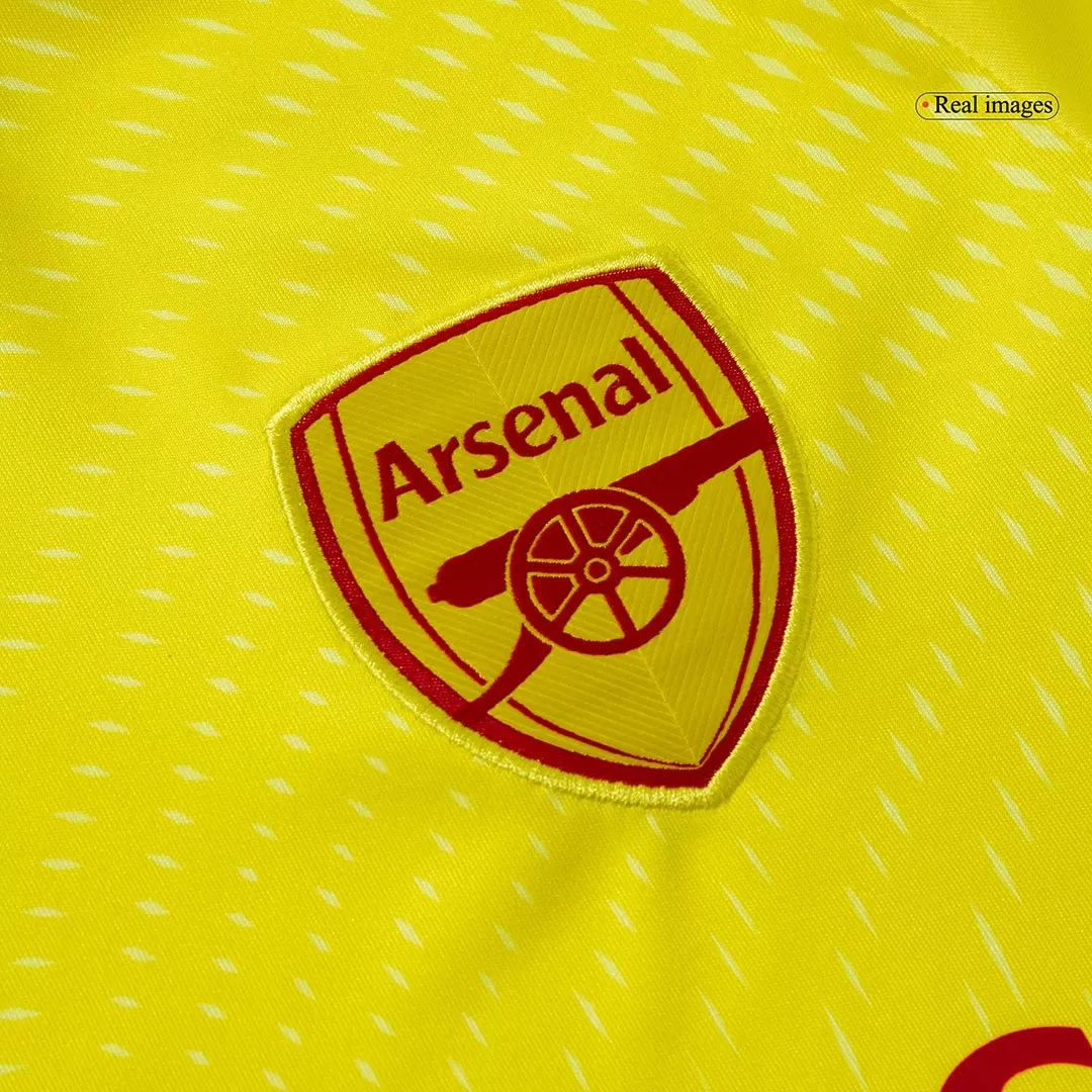 Arsenal Goalkeeper Soccer Jersey 2025/26 Yellow - Image 8