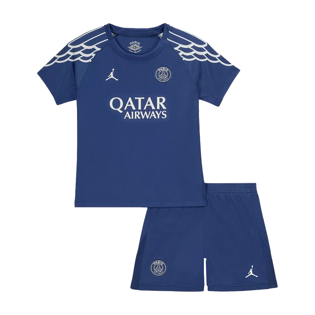 PSG Fourth Away Kids Soccer Jerseys Kit