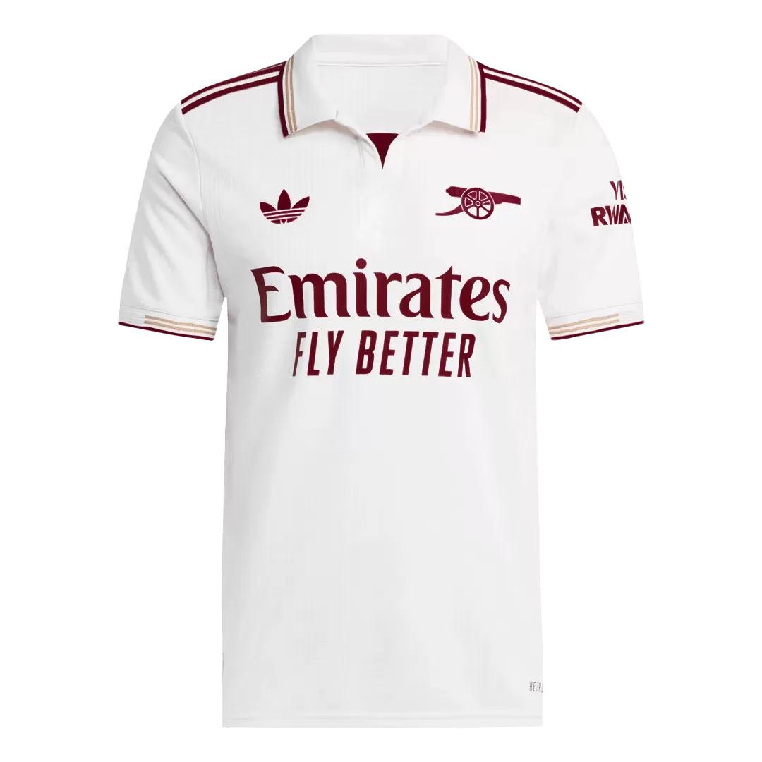 Arsenal Third Away Authentic Soccer Jersey 2025/26