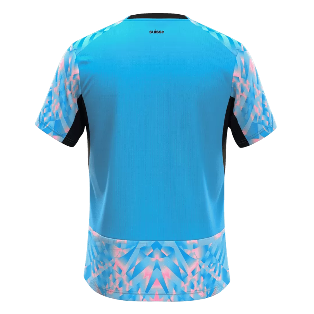 Switzerland Goalkeeper Soccer Jersey World Cup 2026 Blue - Image 2