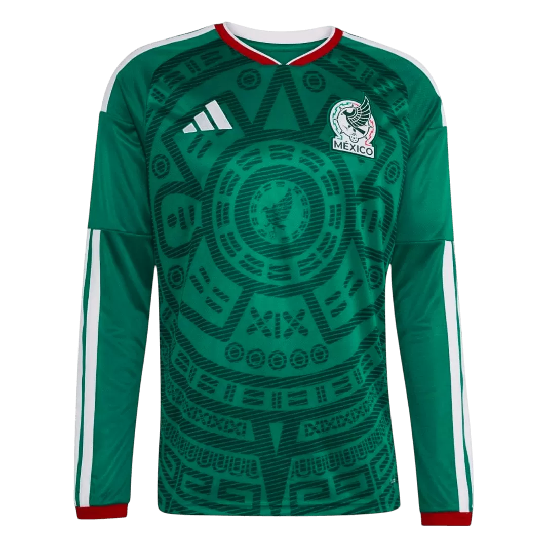 Mexico Home Long Sleeve Jersey World Cup 2026 - Image 4