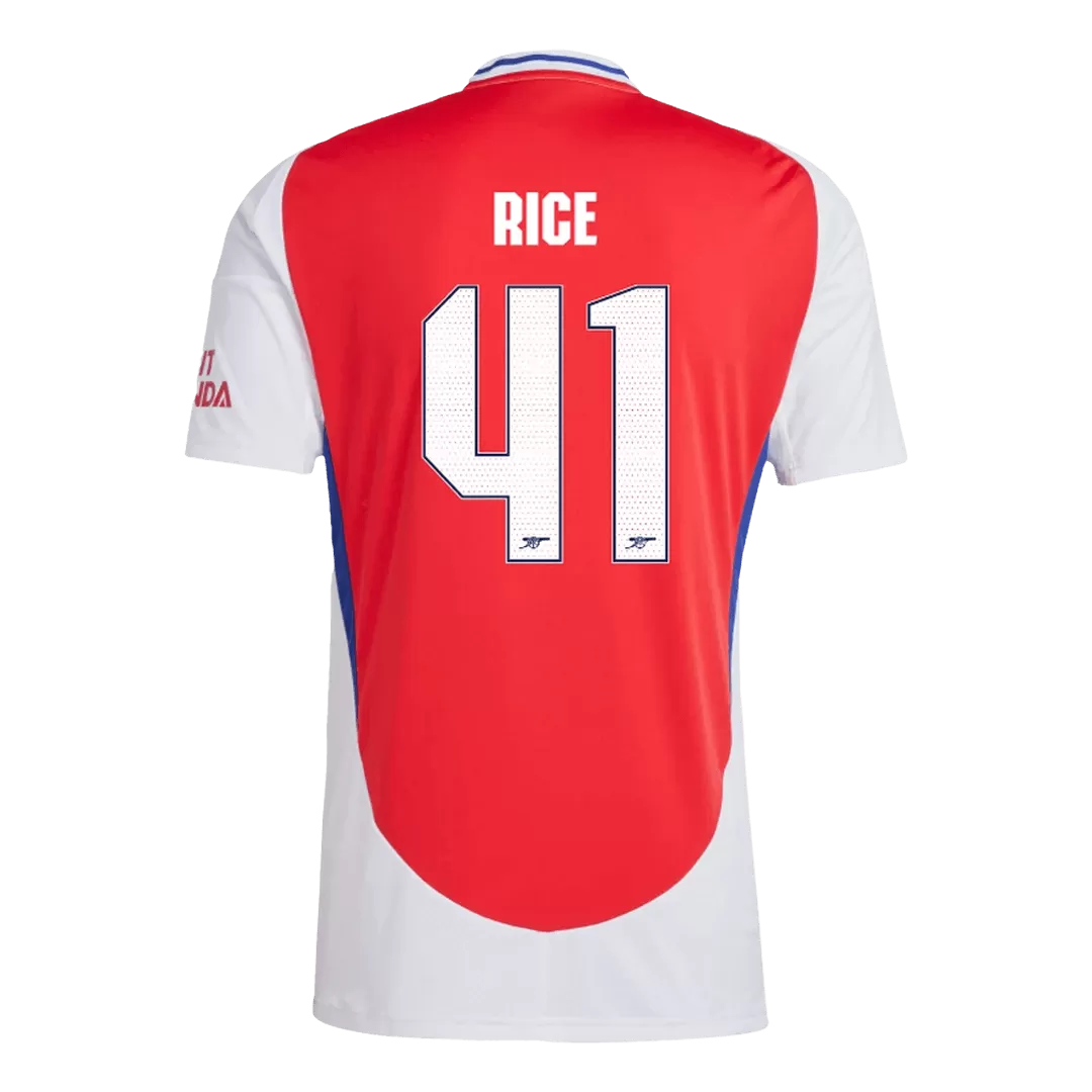 RICE #41 Arsenal Home Soccer Jersey - UCL - Image 3