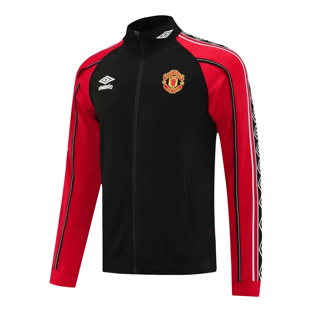 Manchester United Jacket Tracksuit 2025/26 Red&Black - Image 5