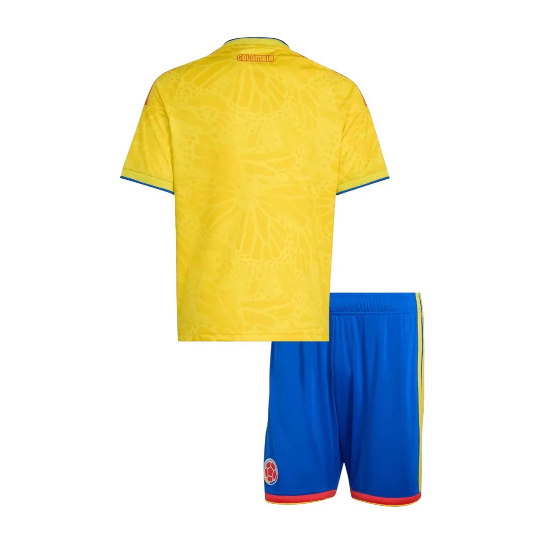Colombia Home World Cup Kids Soccer Jerseys Kit 2026 - Image 2