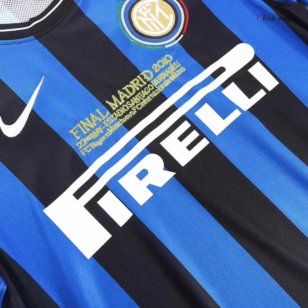 Vintage Soccer Jersey Inter Milan Home 2009/10 - UCL Final - Image 7