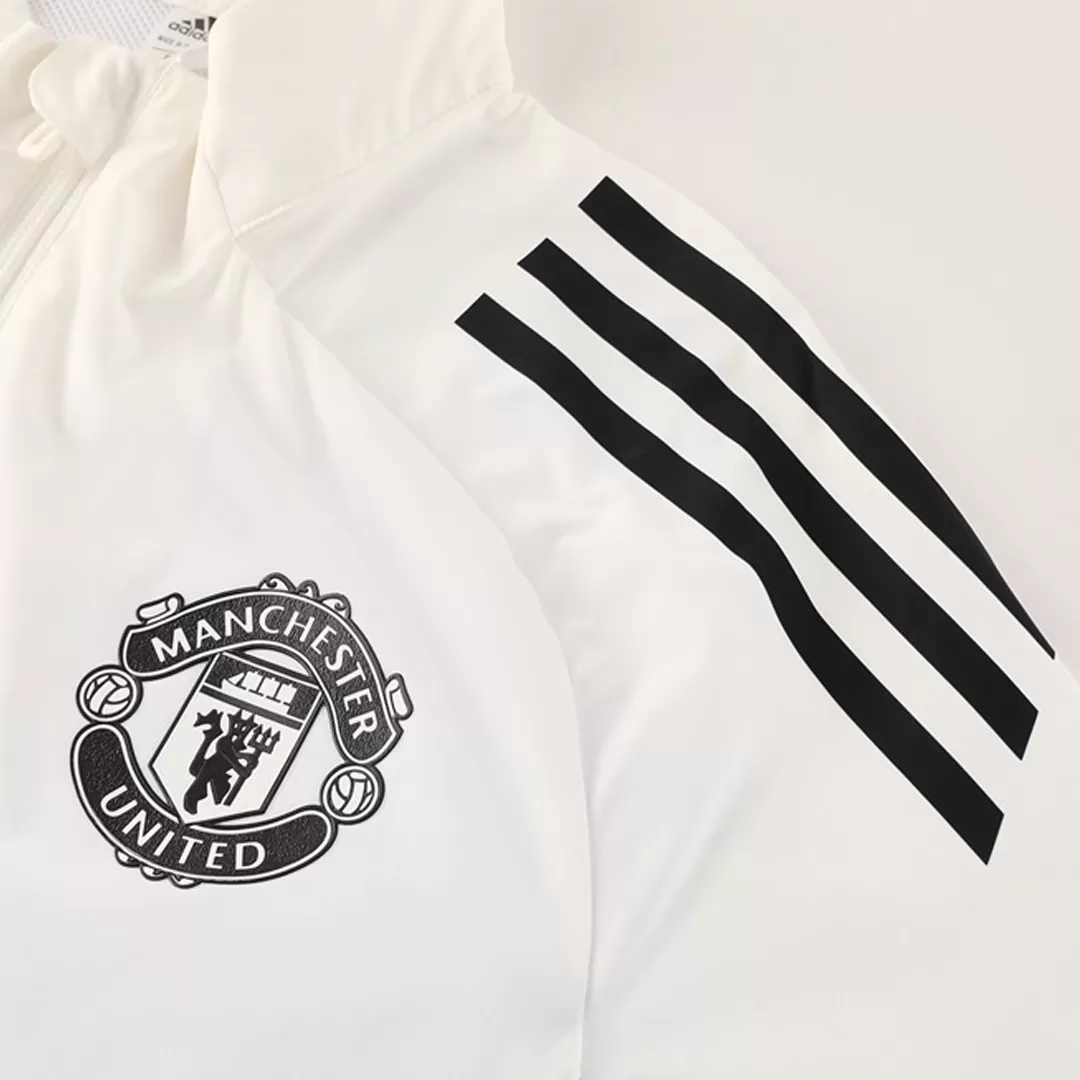 Manchester United Windbreaker Jacket 2025/26 - White - Image 5