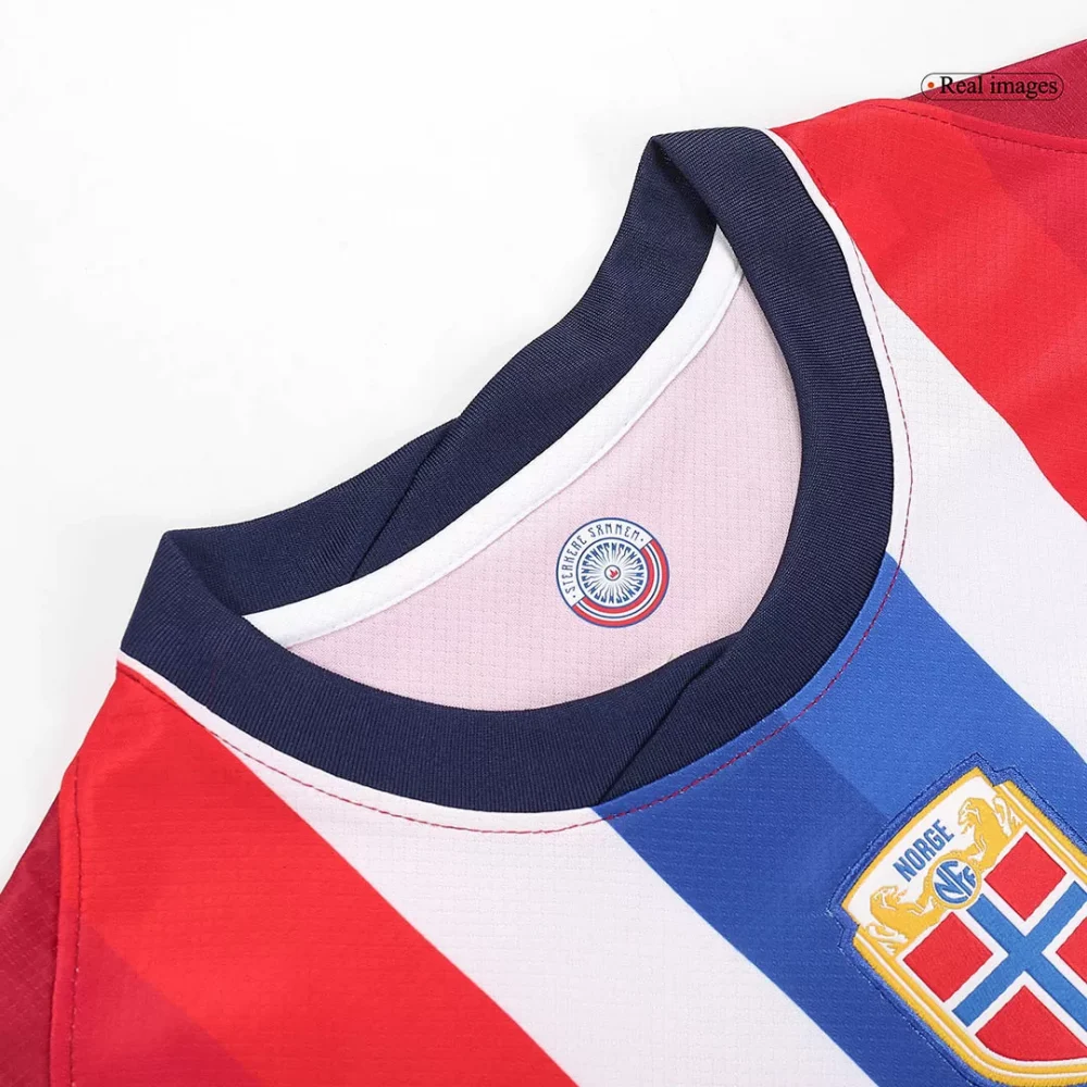 Norway Home Soccer Jersey - Image 8