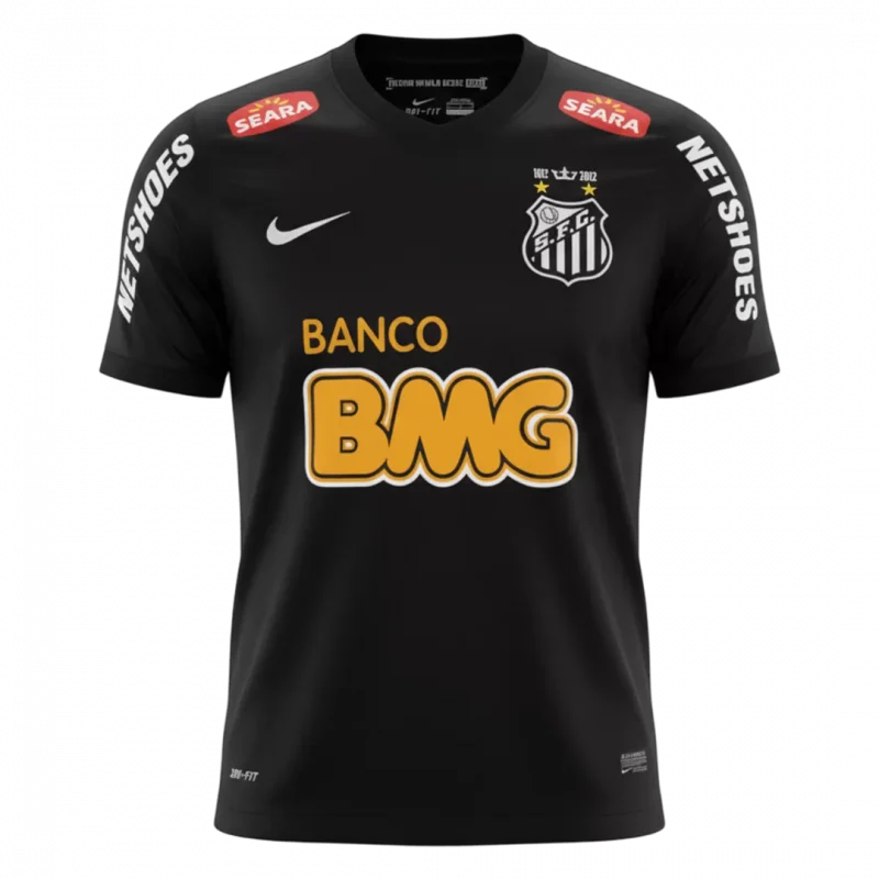 Retro Soccer Jersey Santos FC Away 2011/12
