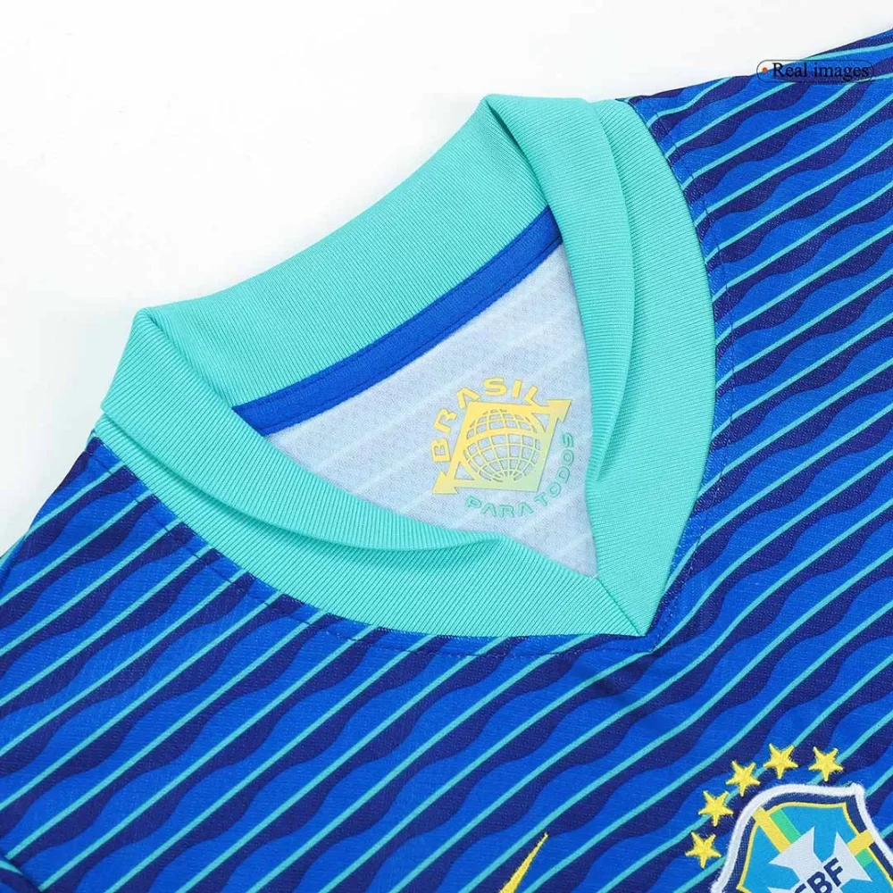 Brazil Away Kids Soccer Jerseys Kit Copa America - Image 8