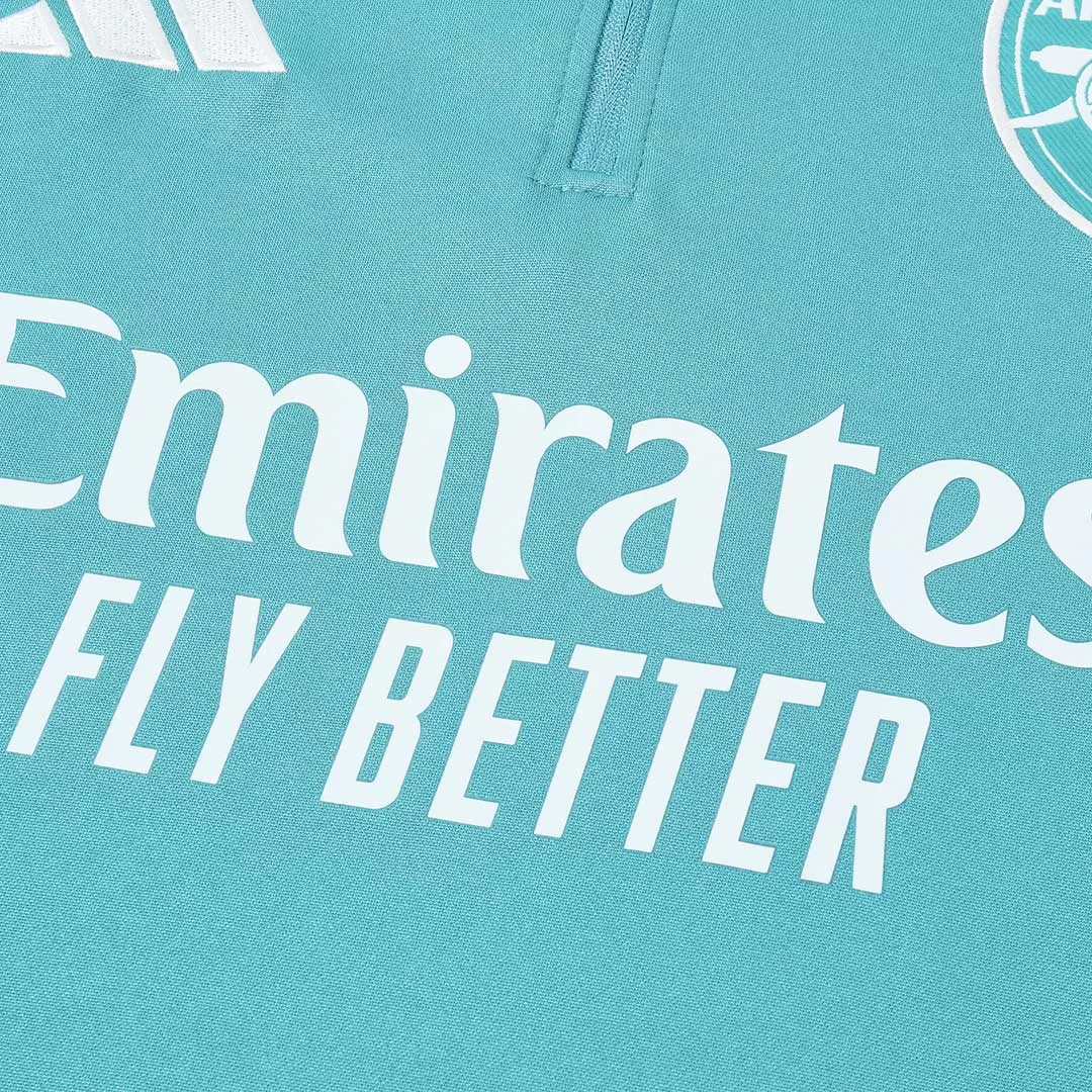 Arsenal 1/4 Zip Tracksuit 2025/26 Green - Image 5