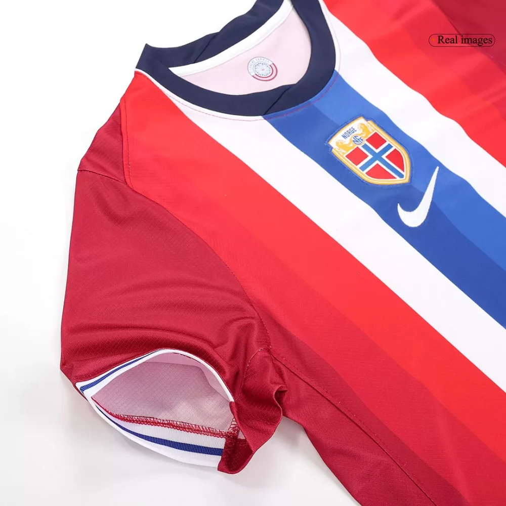 Norway Home Soccer Jersey - Image 10