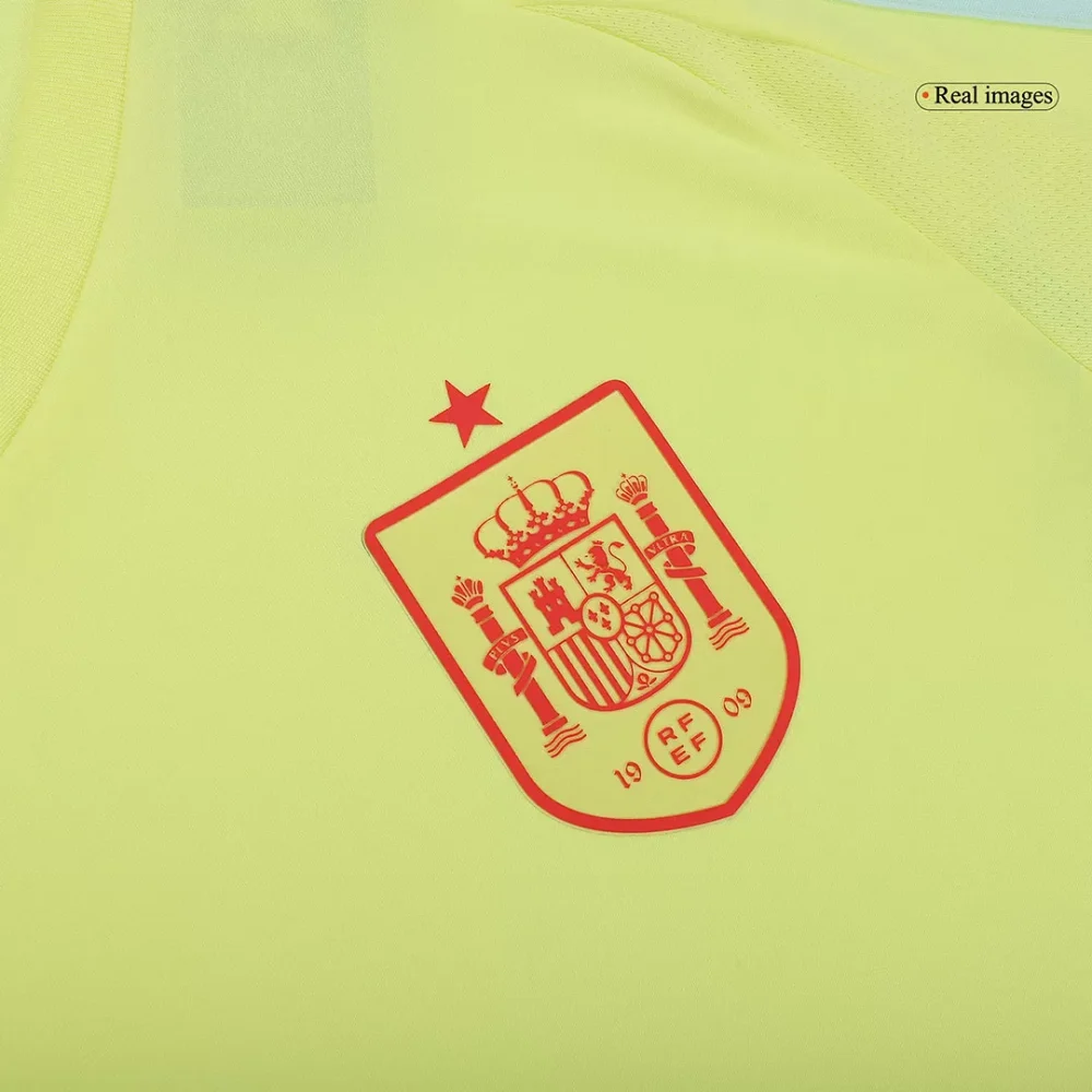 FABIÁN #8 Spain Away Soccer Jersey EURO - Image 3