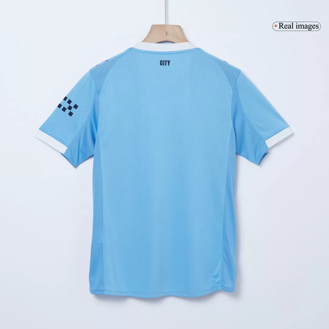 RODRIGO #16 Manchester City Home Authentic Soccer Jersey 2025/26 - Club World Cup - Image 6