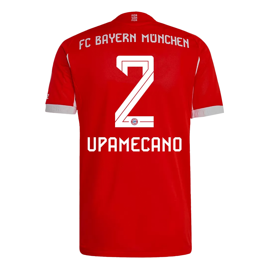 UPAMECANO #2 Bayern Munich Home Authentic Soccer Jersey 2025/26 - Image 3