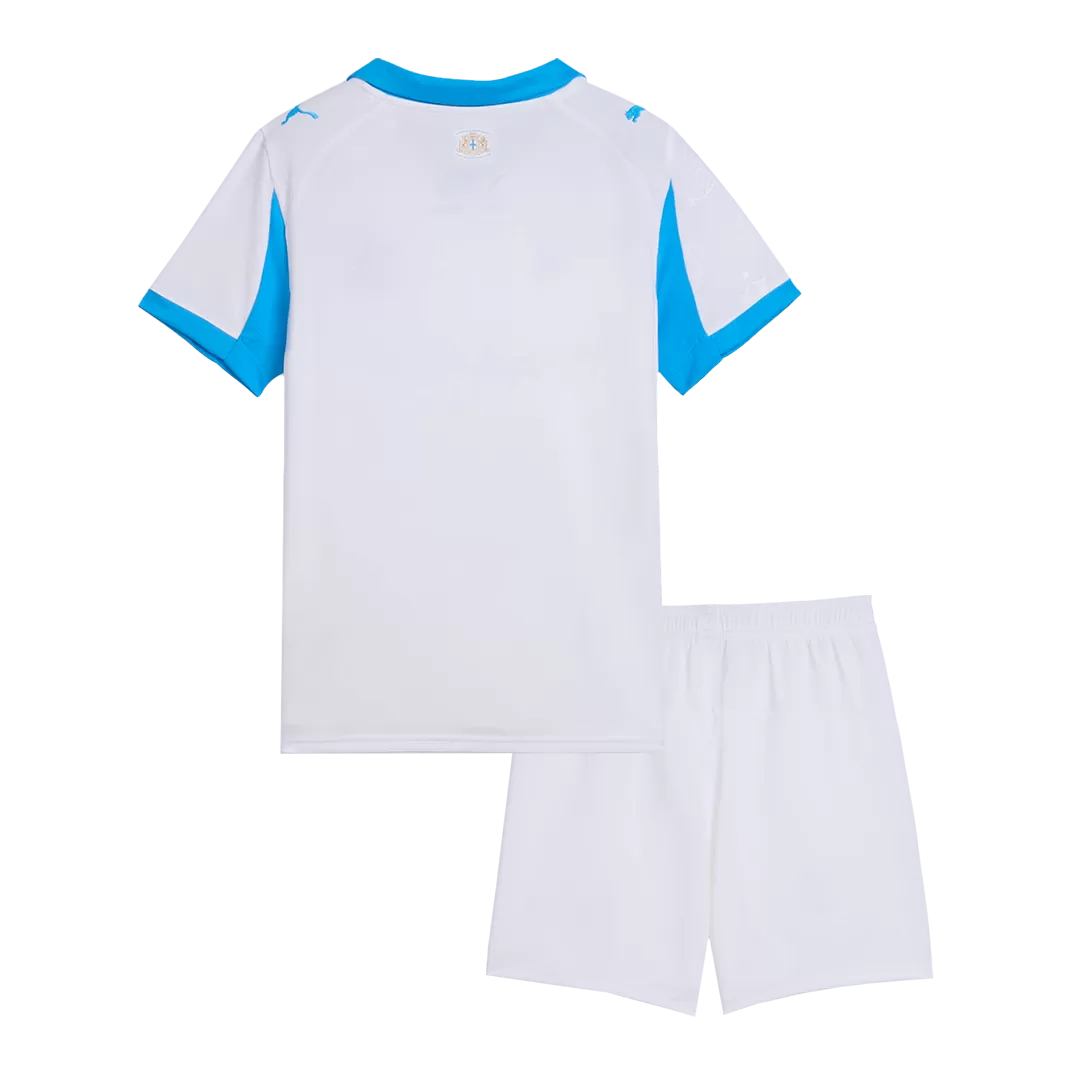 Marseille Home Kids Soccer Jerseys Kit 2025/26 - Image 2