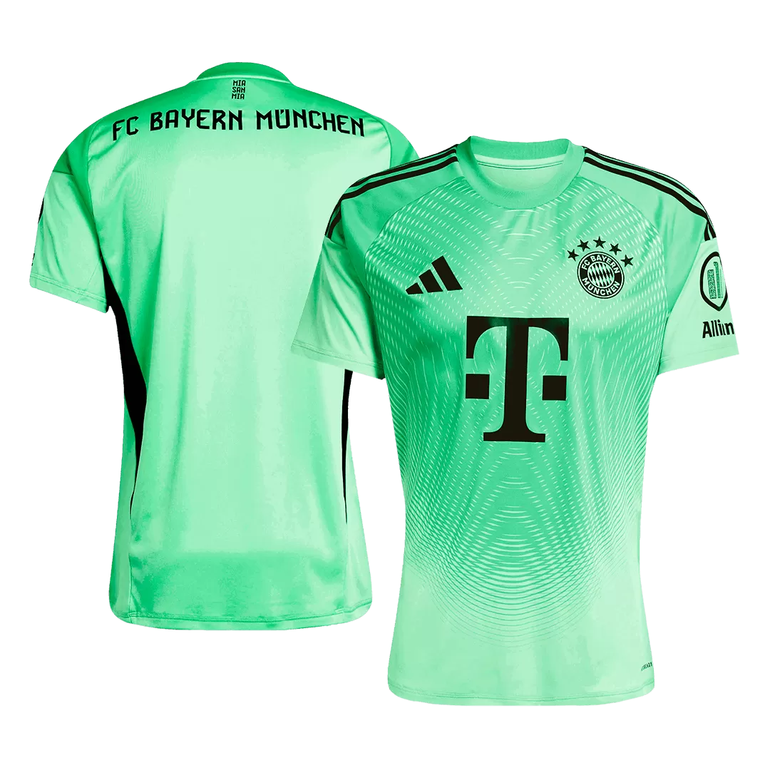 Bayern Munich Goalkeeper Soccer Jersey 2025/26 Green - Image 3