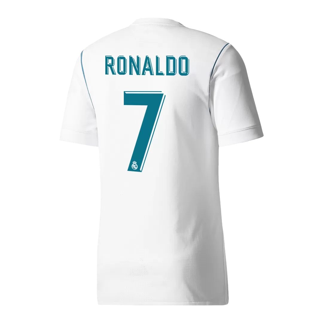 Vintage Soccer Jersey RONALDO #7 Real Madrid Home 2017/18