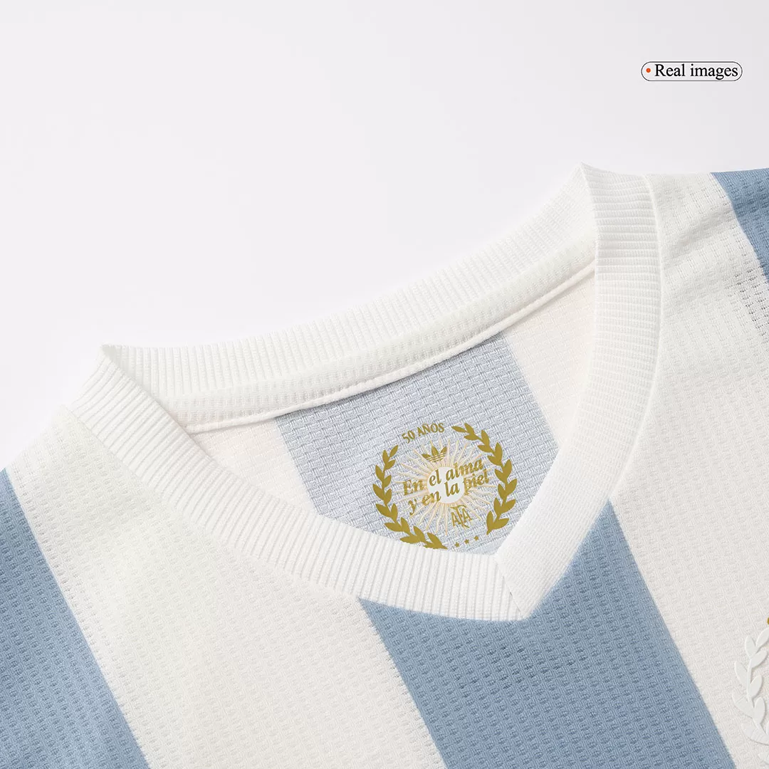 Argentina Kids Soccer Jerseys Kit - 50th Anniversary - Image 8