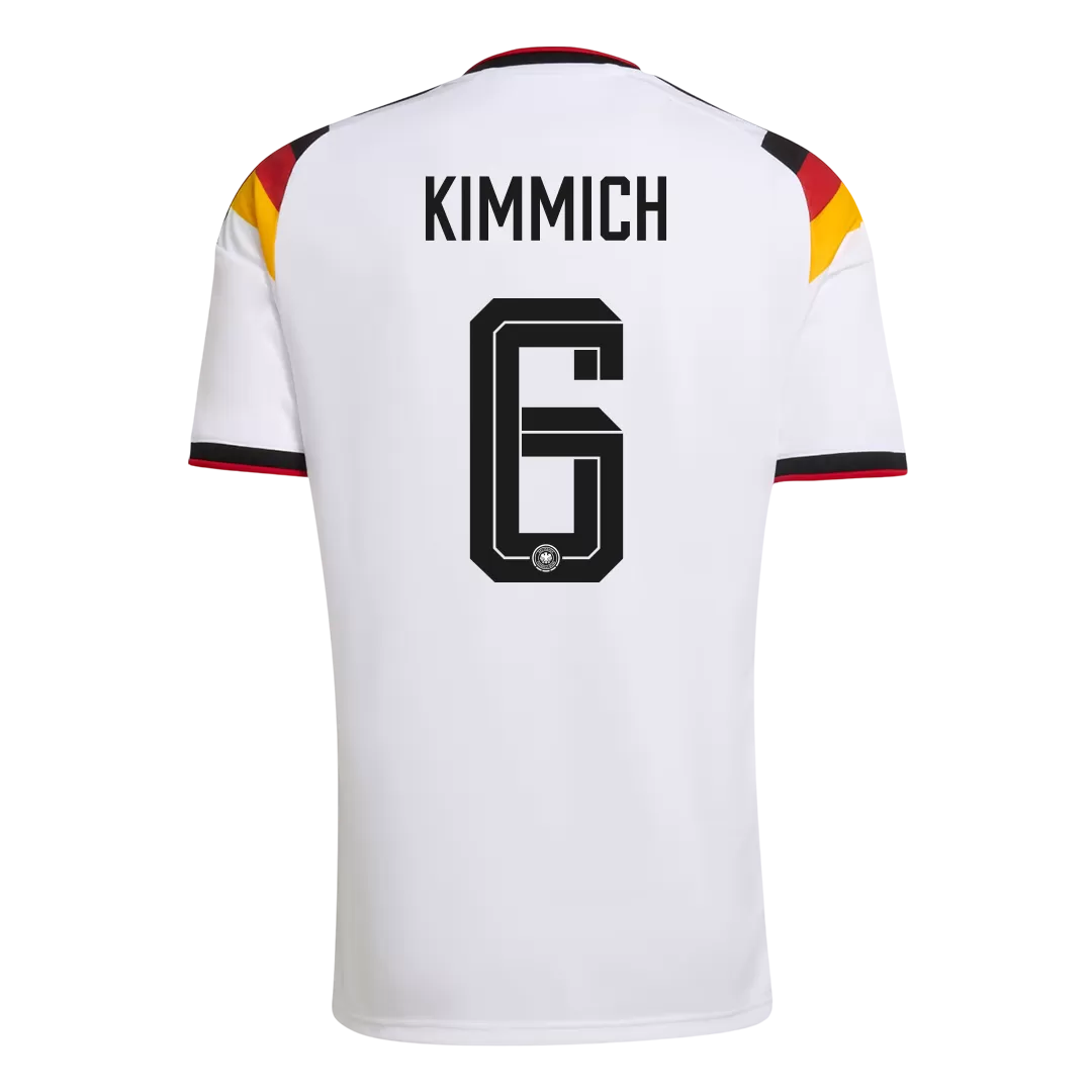 KIMMICH #6 Germany Home Soccer Jersey World Cup 2026 - Image 3