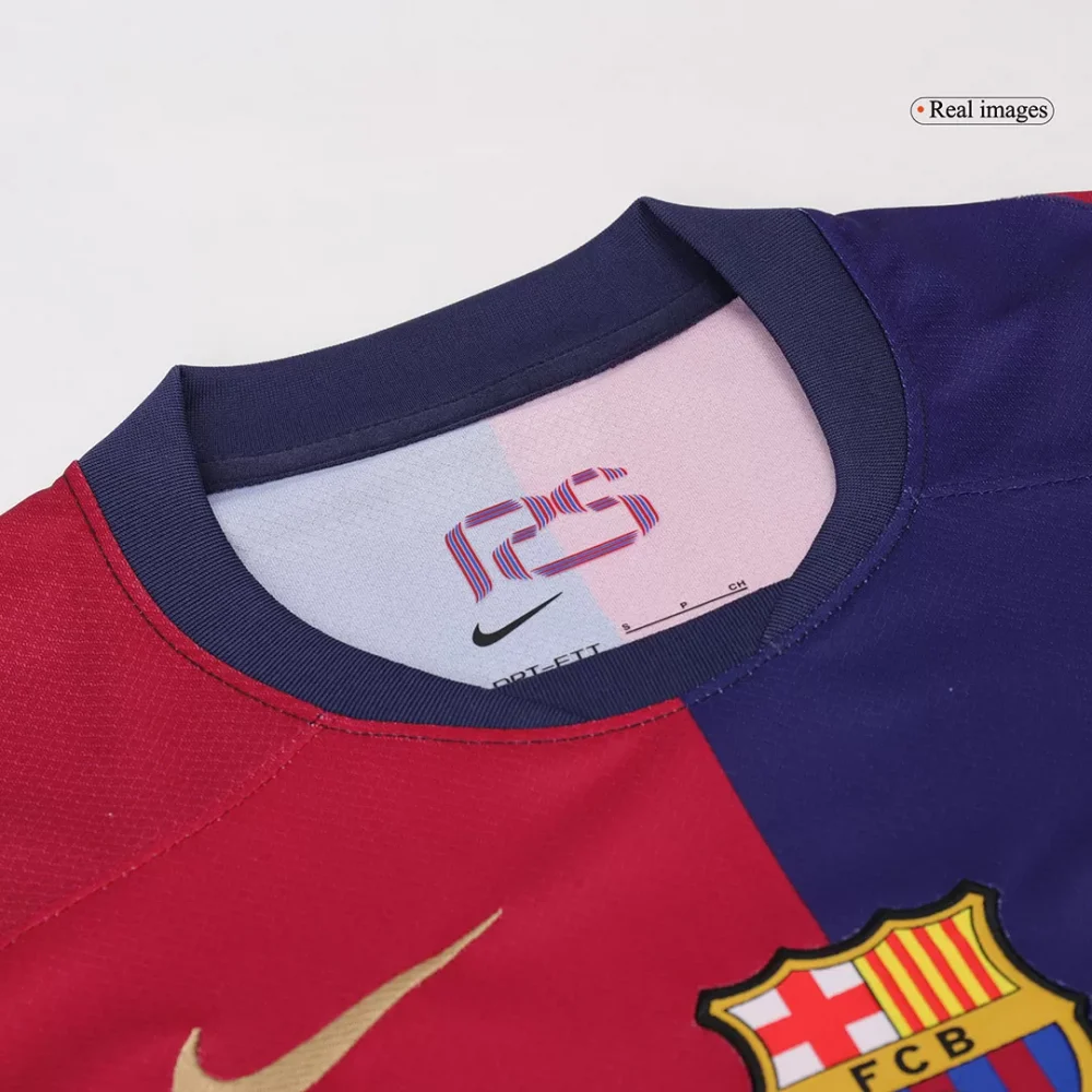 Barcelona Home Soccer Jersey - Image 7