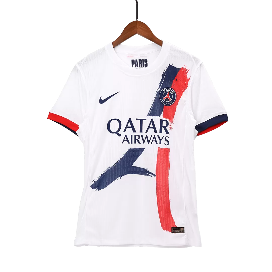 KVARATSKHELIA #7 PSG Away Authentic Soccer Jersey - UCL - Image 4