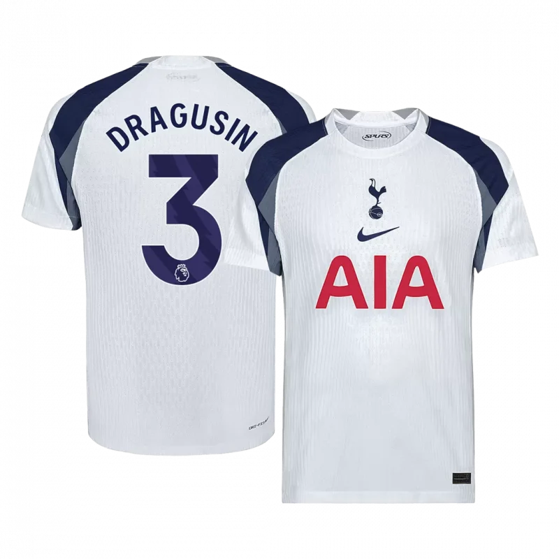 DRAGUSIN #3 Tottenham Hotspur Home Player Version Jersey 2025/26